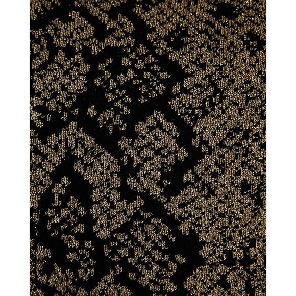 DUNDAS Snakeskin Knit Crop Top - Picture 3 of 15